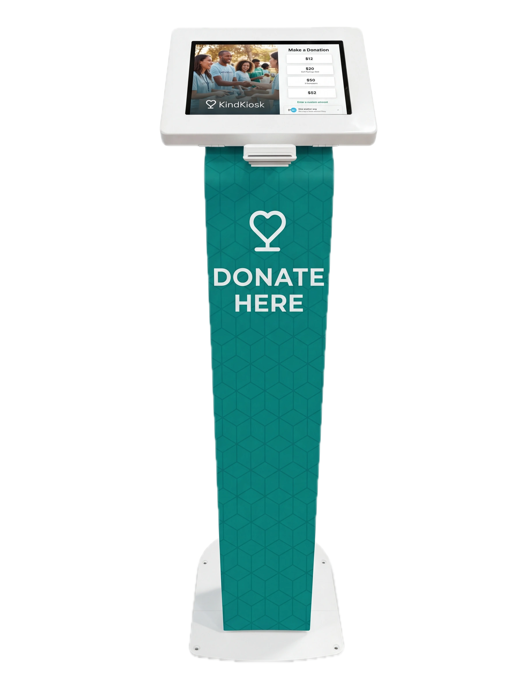 Kind Kiosk floor-standing donation kiosk