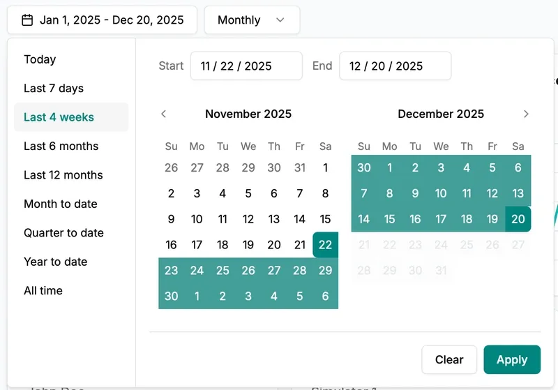Datepicker