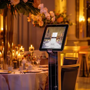 Tablet at an event