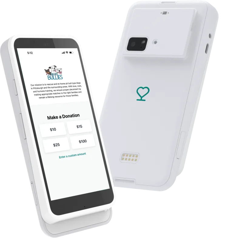 Handheld kiosk