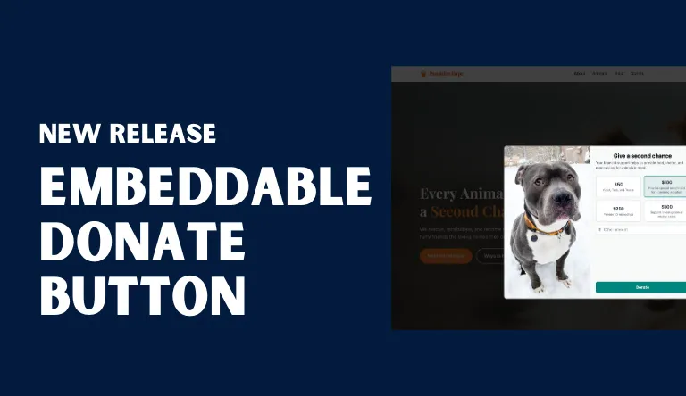 Embeddable Donate Button