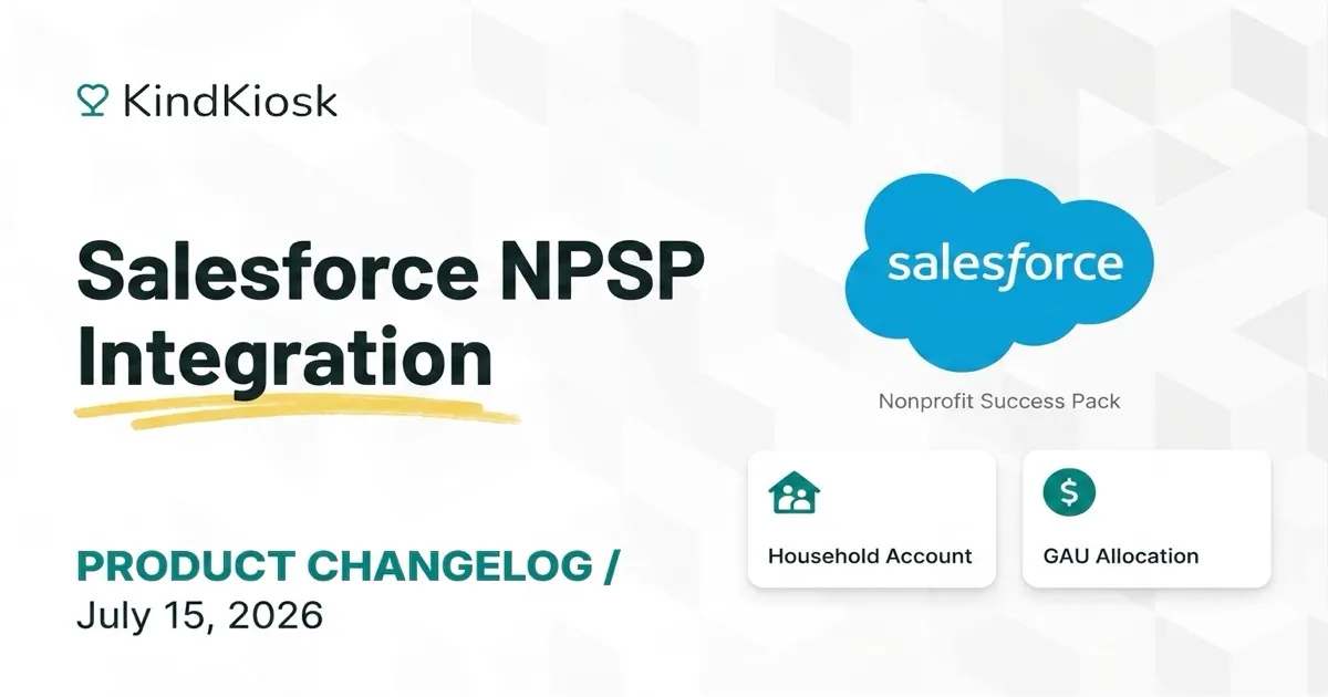 Salesforce NPSP Integration