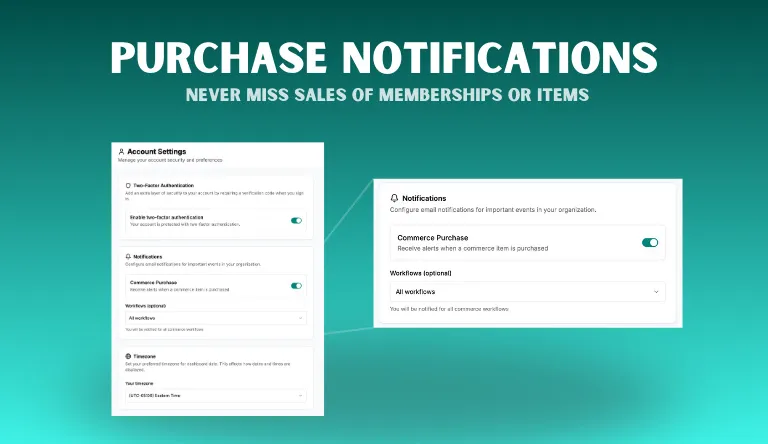 Purchase Notifications