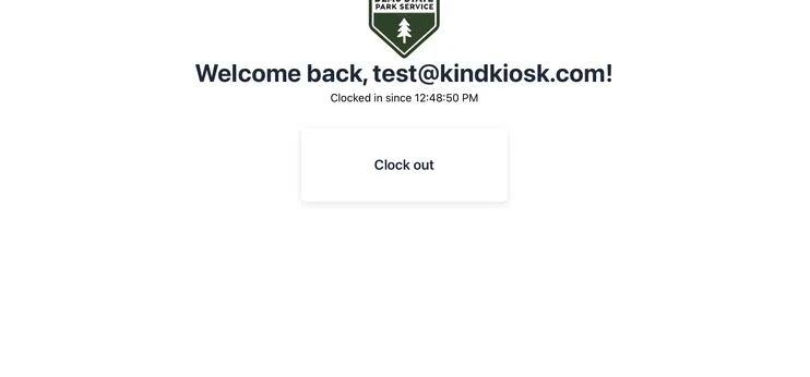Volunteer Clock Out